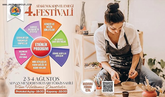 Atakum’da festival günleri