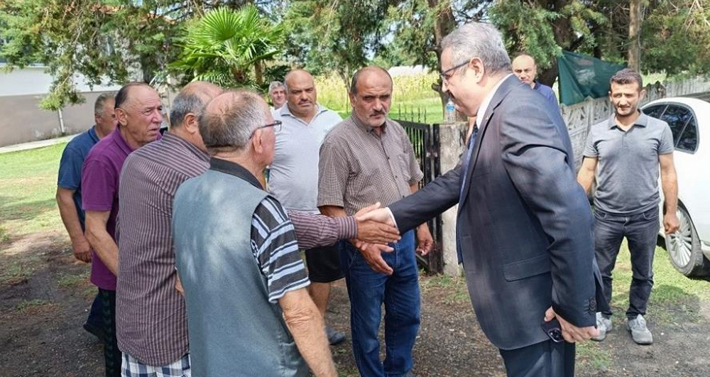 Kaymakam'dan Mahalle Sakinlerine Ziyaret