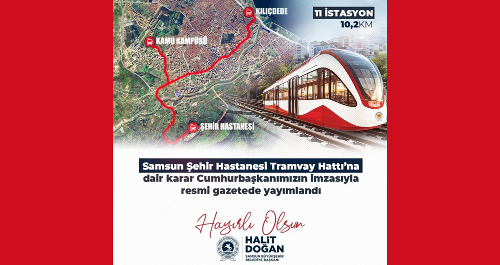 Tramvay Hattı Resmen Onaylandı