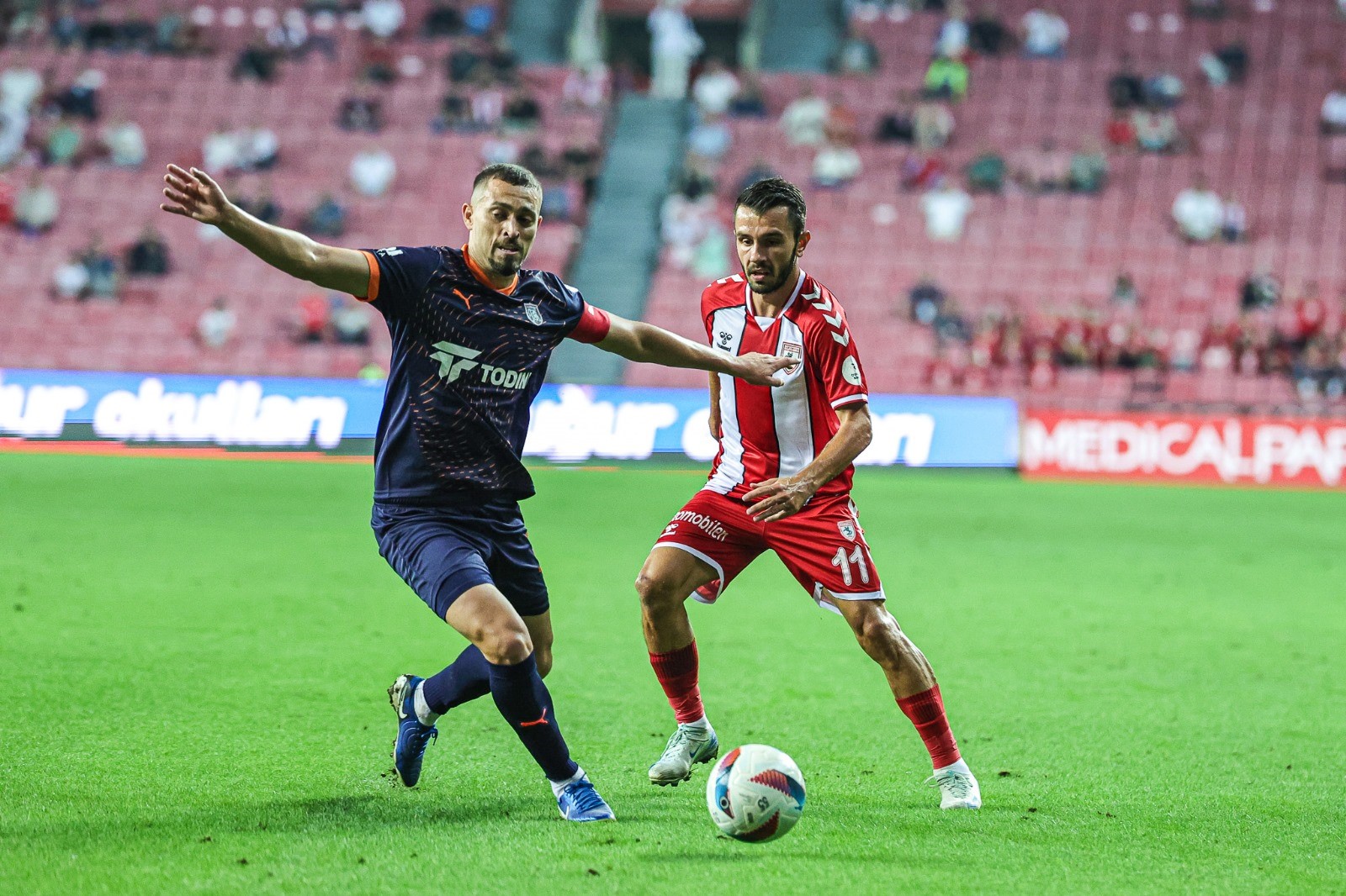 Samsunspor, 2–0'lık skorla galip