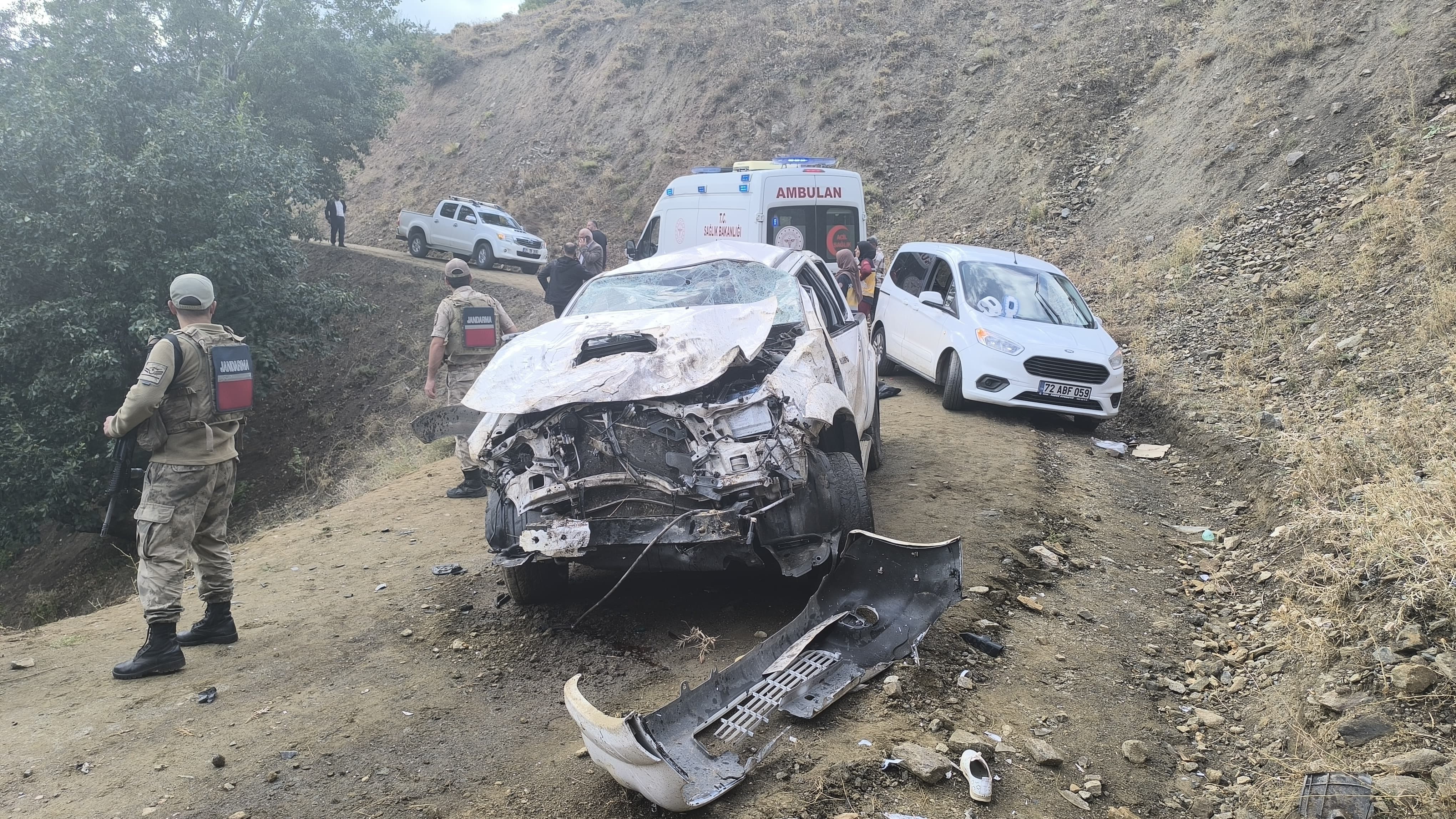 Şehit Abakay'ın Cenaze Törenine Giden Araç Devrildi: 1 Ölü, 5 Yaralı