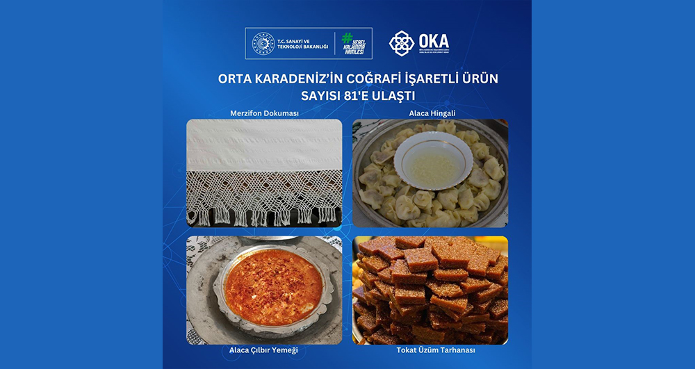 Orta Karadeniz'de 81 Coğrafi İşaretli Ürün