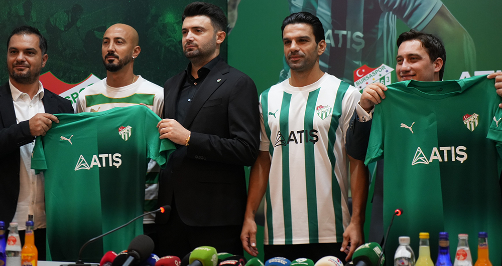 Bursaspor’un 2024-2025 Sezonu Göğüs Sponsoru Atış Grup