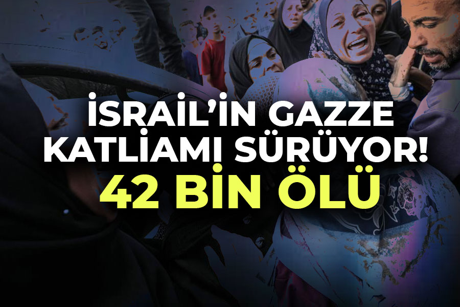 İsrail'in Gazze Katliamı Sürüyor:! 42 Bin Ölü