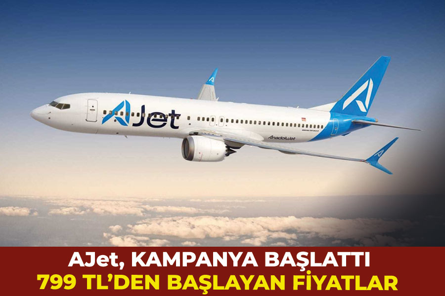 AJet, indirimli bilet kampanyası başlattı