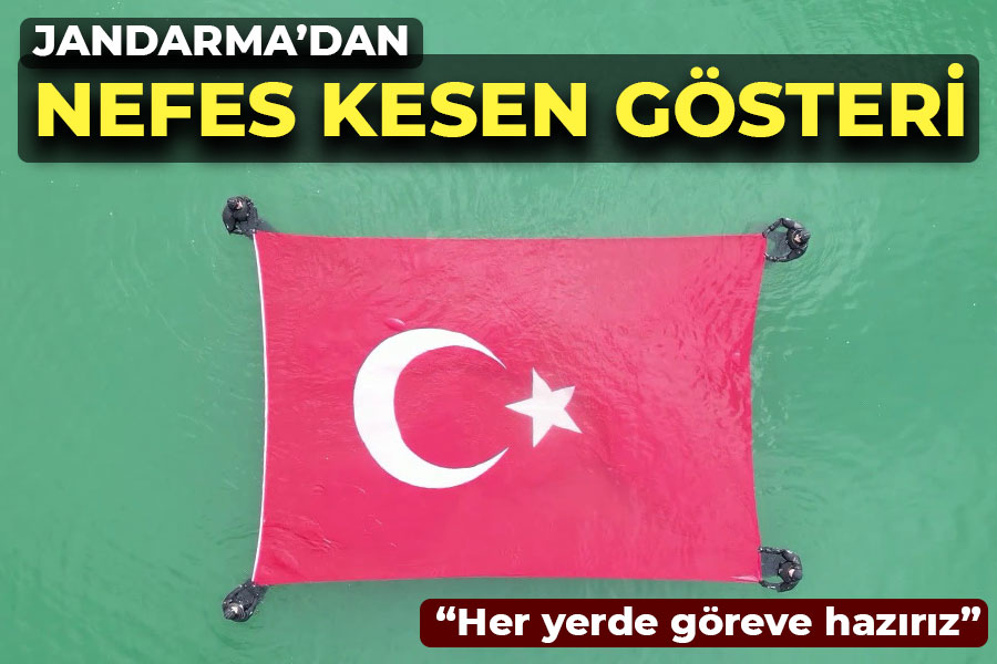 Jandarma'dan nefes kesen gösteri