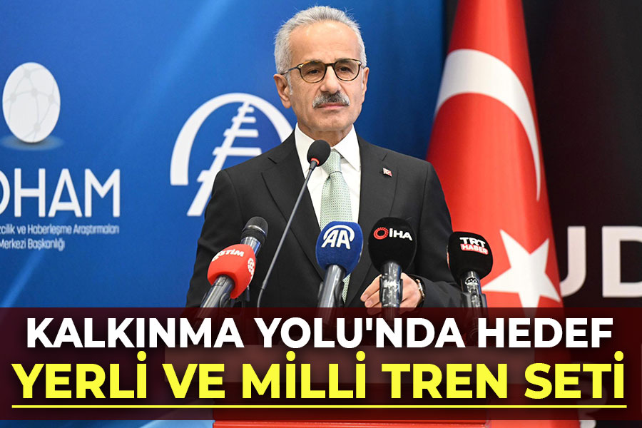 Kalkınma Yolu'nda Hedef Yerli ve Milli Tren Seti