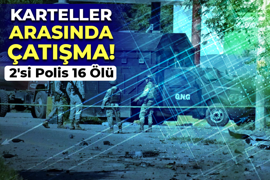 Karteller Arasında Çatışma: 2'si Polis 16 Ölü