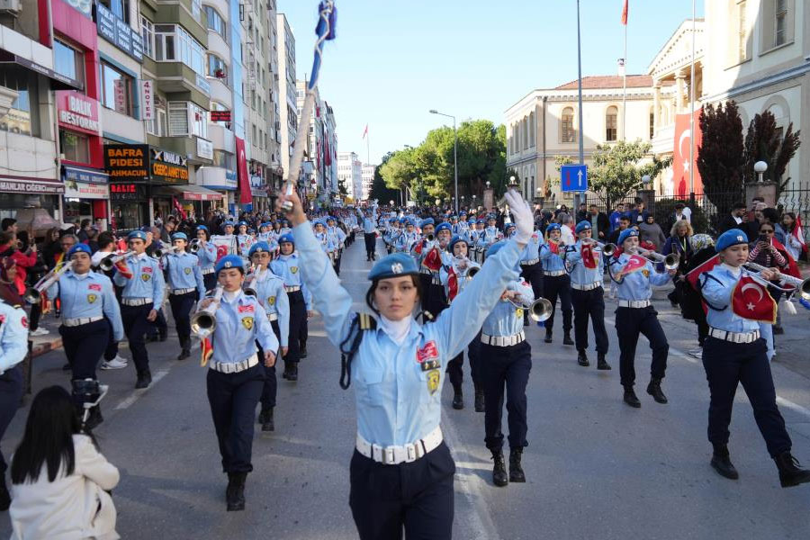 Samsun'da 29 Ekim kutlamaları başladı