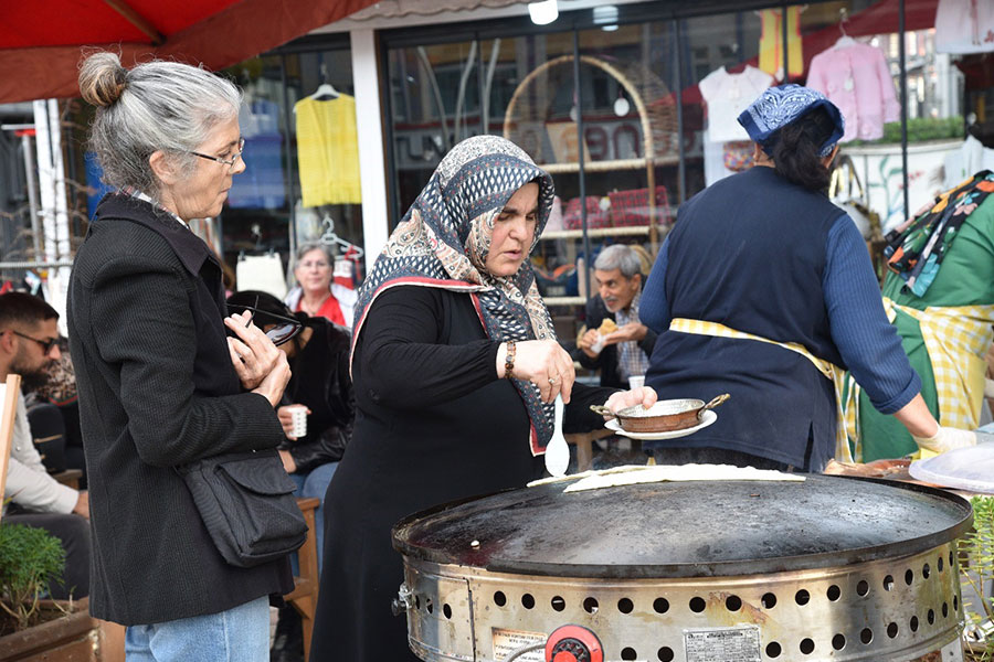 Atakum'da 'Gözleme Şenliği'ne büyük ilgi