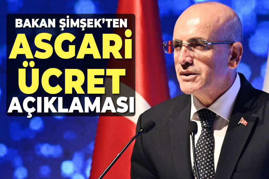 Bakan Şimşek'ten asgari ücret açıklaması