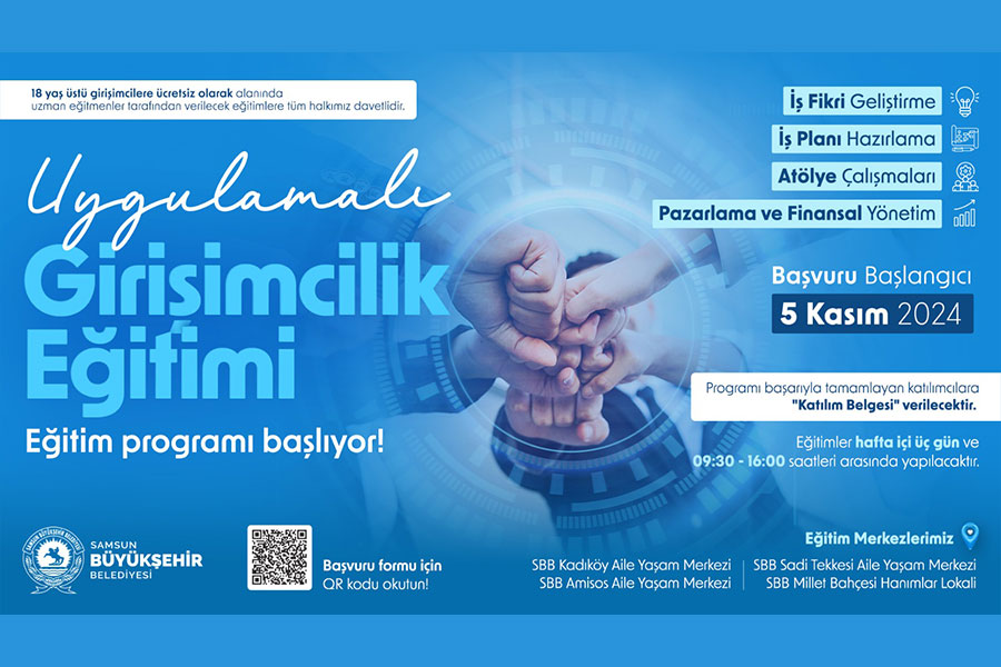 BÜYÜKŞEHİR’DEN “GİRİŞİMCİLİK” EĞİTİMİ