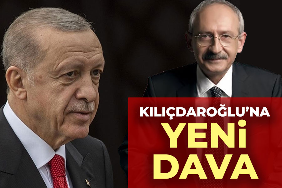 Erdoğan'dan Kılıçdaroğlu'na yeni dava