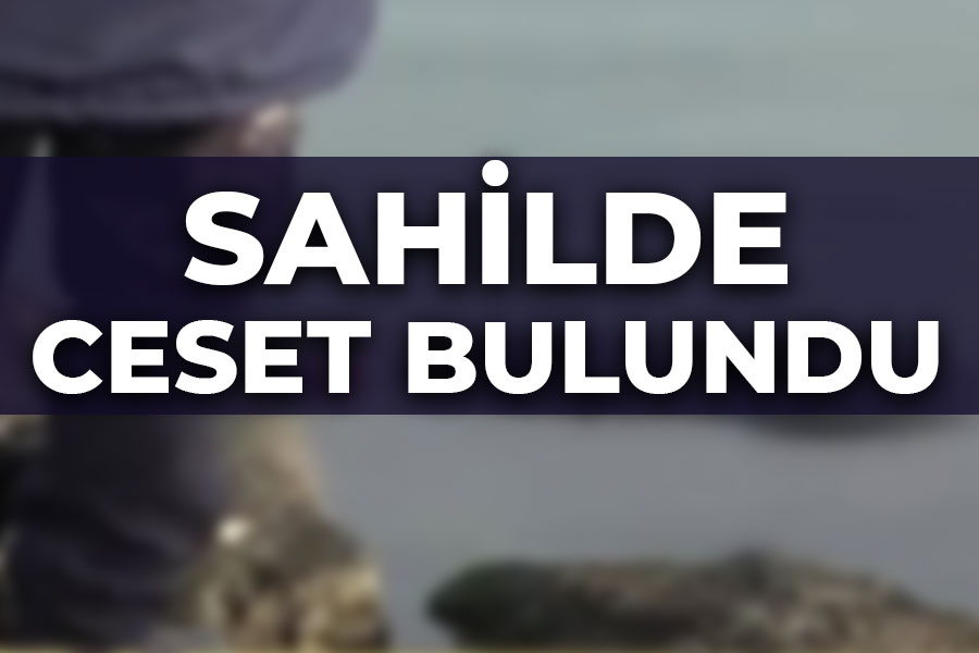 Sahilde Ceset Bulundu