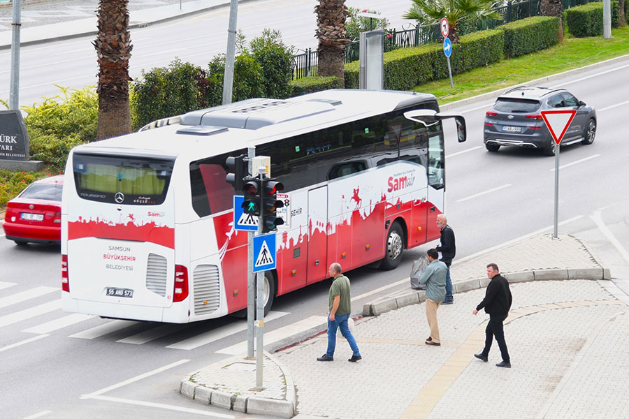 Samsun Büyükşehir Belediyesi ulaşım ağını genişletiyor