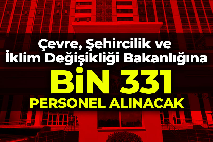 Çevre Bakanlığı Personel Alacak