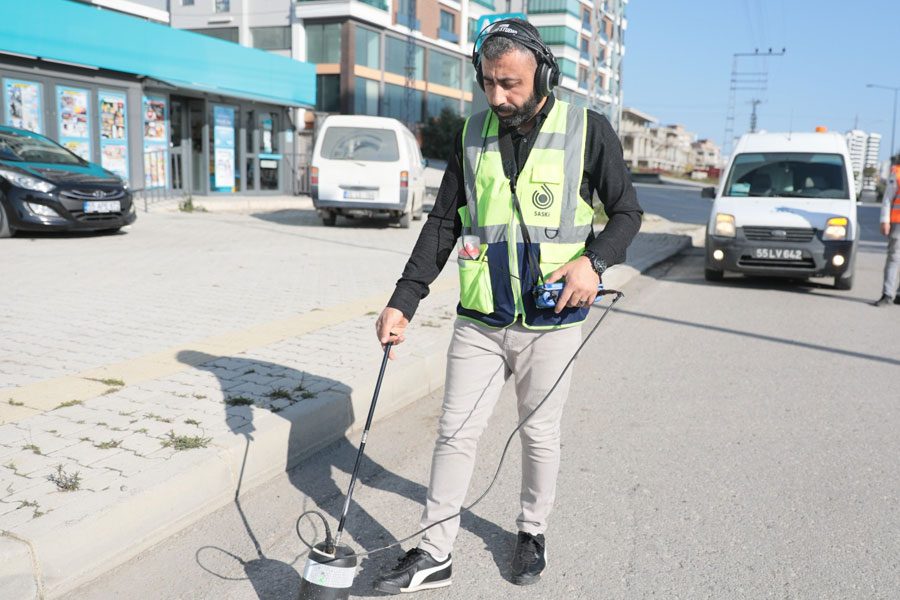 SASKİ'den su kaçakçılarına tenolojik takip