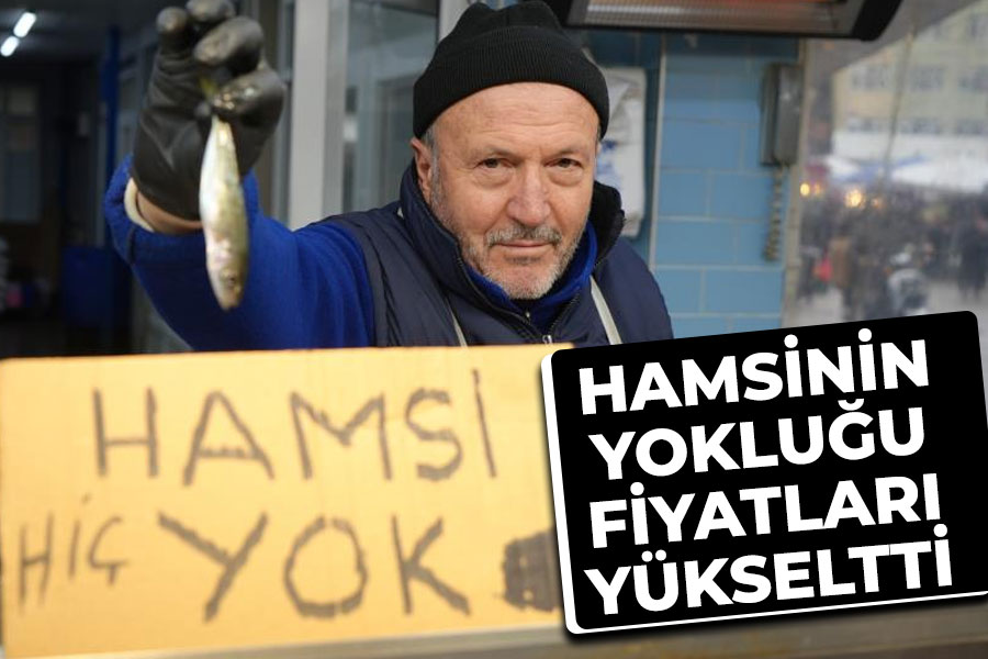 Hamsinin yokluğu fiyatları yükseltti