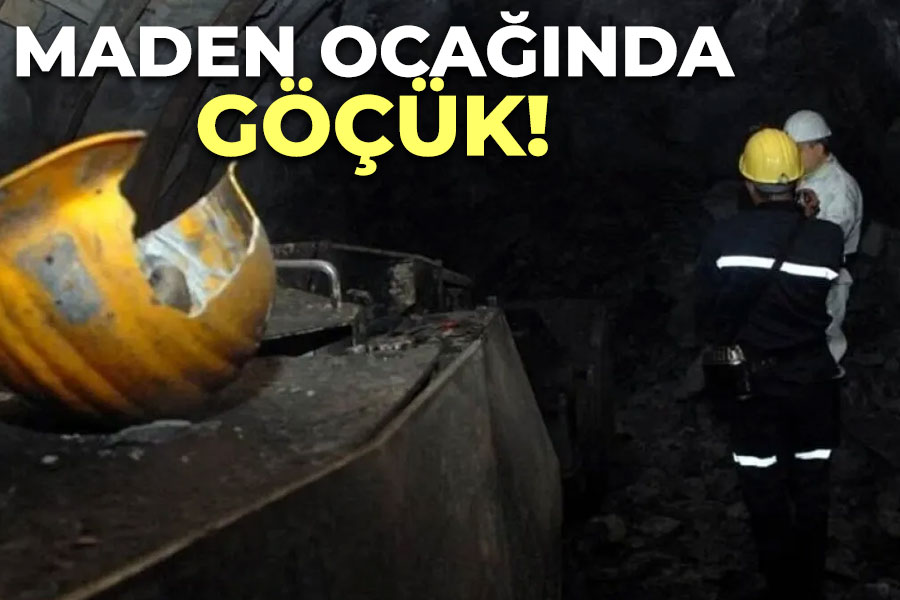 Maden ocağında göçük!