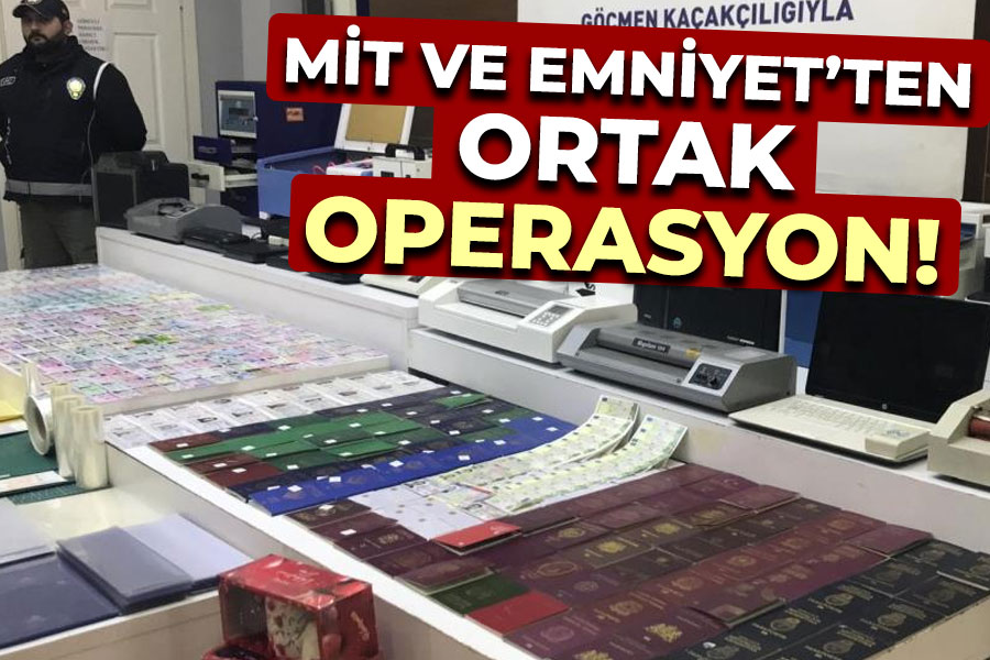 MİT ve emniyetten ortak operasyon!