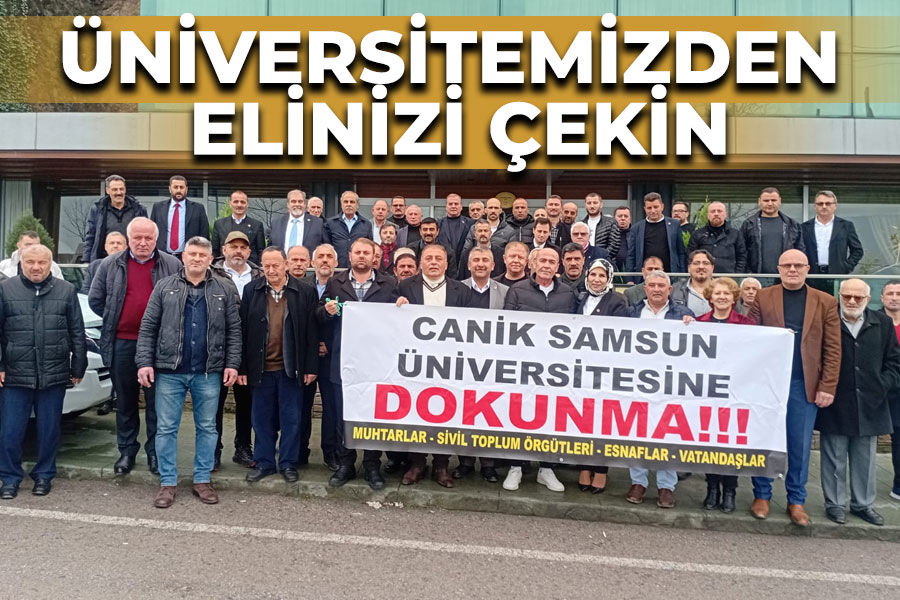 ÜNİVERSİTEMİZDEN ELİNİZİ ÇEKİN