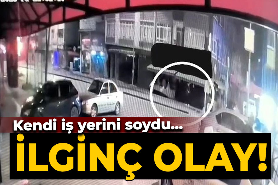 Samsun'da ilginç soygun!